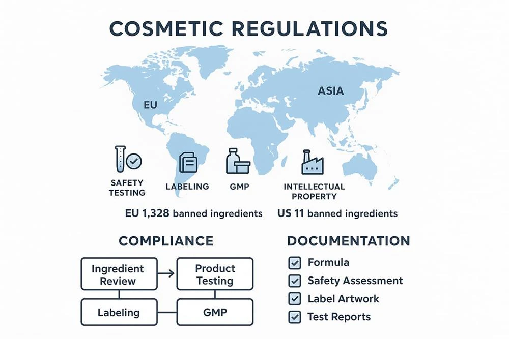 How to Start a Direct-to-Consumer (DTC) Cosmetics Brand? (6 Step Guide) 6 COSMETIC REGULATIONS